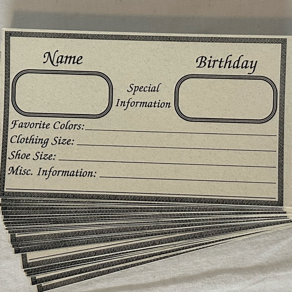 Handcrafted Birthday Reminder Box - Picture 3 of 4